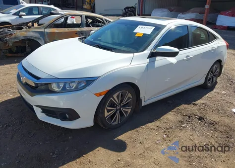 2018 Honda Civic Ex-T z USA, uszkodzony, nr VIN JHMFC1F34JX020686